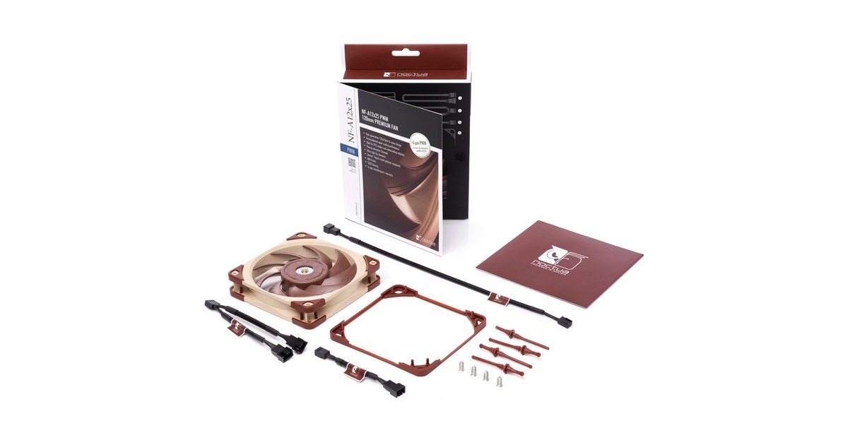 NoctuaNF-A12x25 PWM case fan  (120 x 120 x 25 mm)
