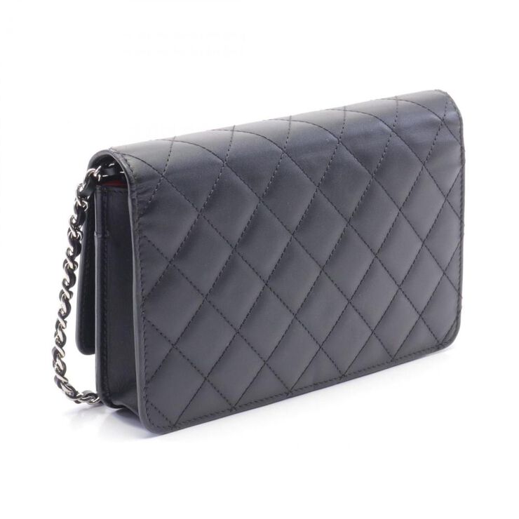 Chanel Vintage Chanel Crossbody Bag Black