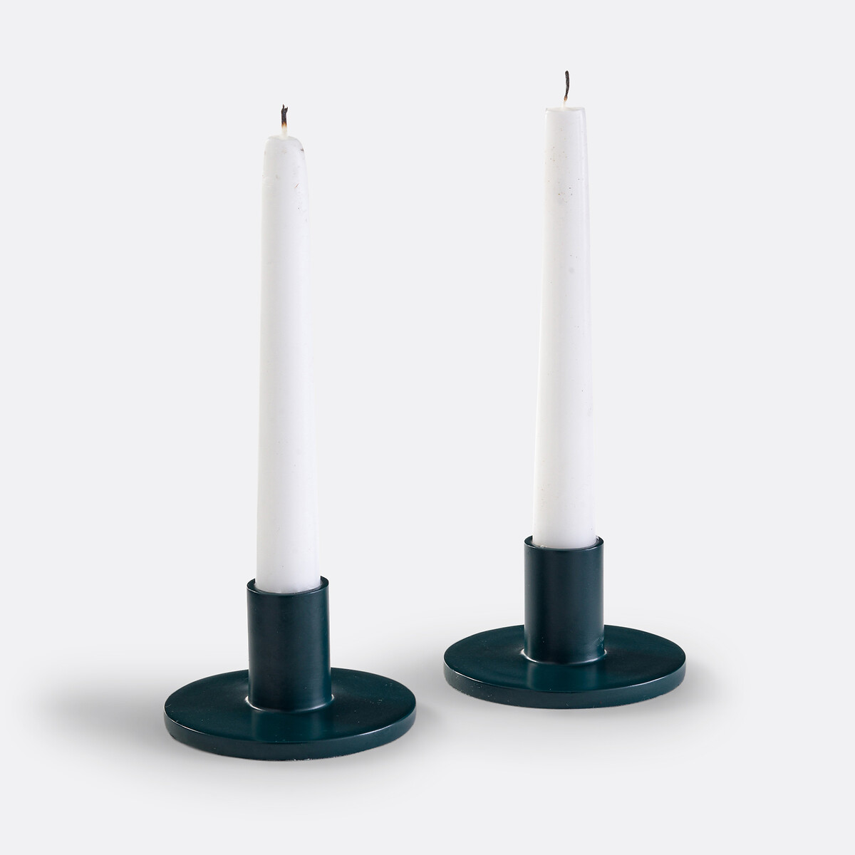 LA REDOUTE INTERIEURS<br>Conjunto de 2 castiçais, Oror