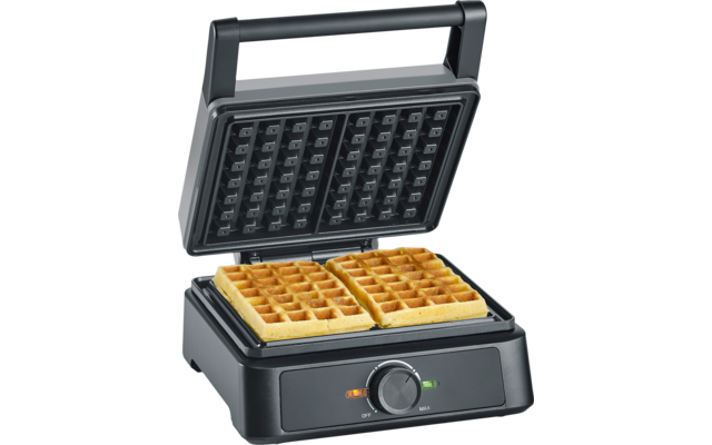 Severin WA 2125 Brüsseler Waffeleisen 1600 W schwarz