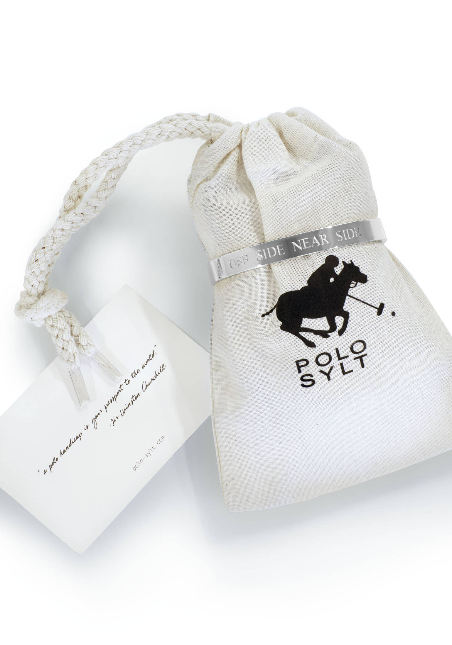 Polo Sylt| Armreif mit Gravur: OFF SIDE NEAR SIDE