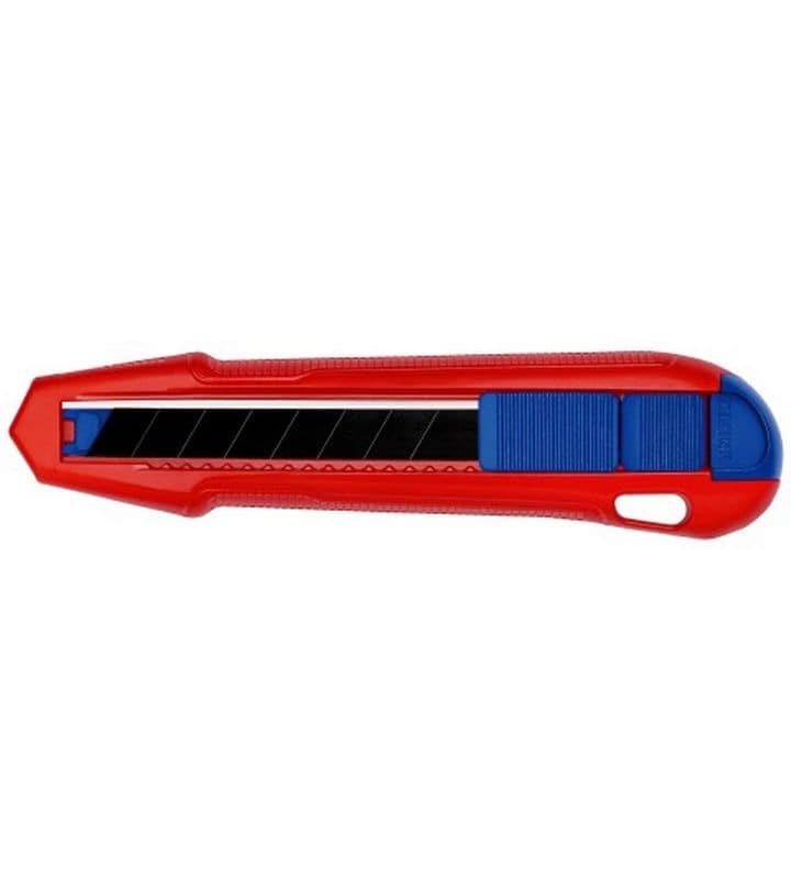 Knipex CutiX Universalmesser 165 mm Universalmesser mit Aluminiumgehäuse