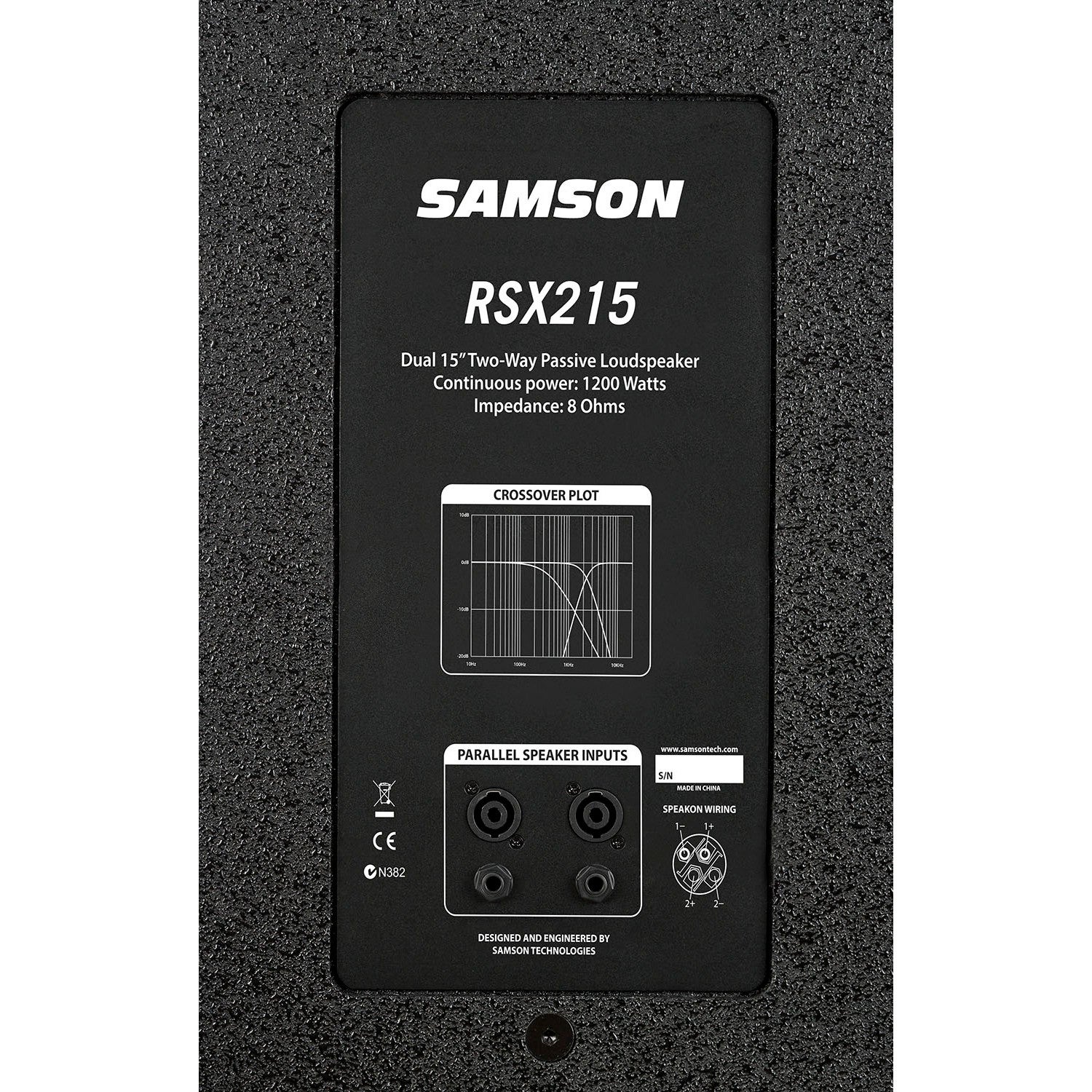 Samson RSX215 passieve 2-weg luidspreker