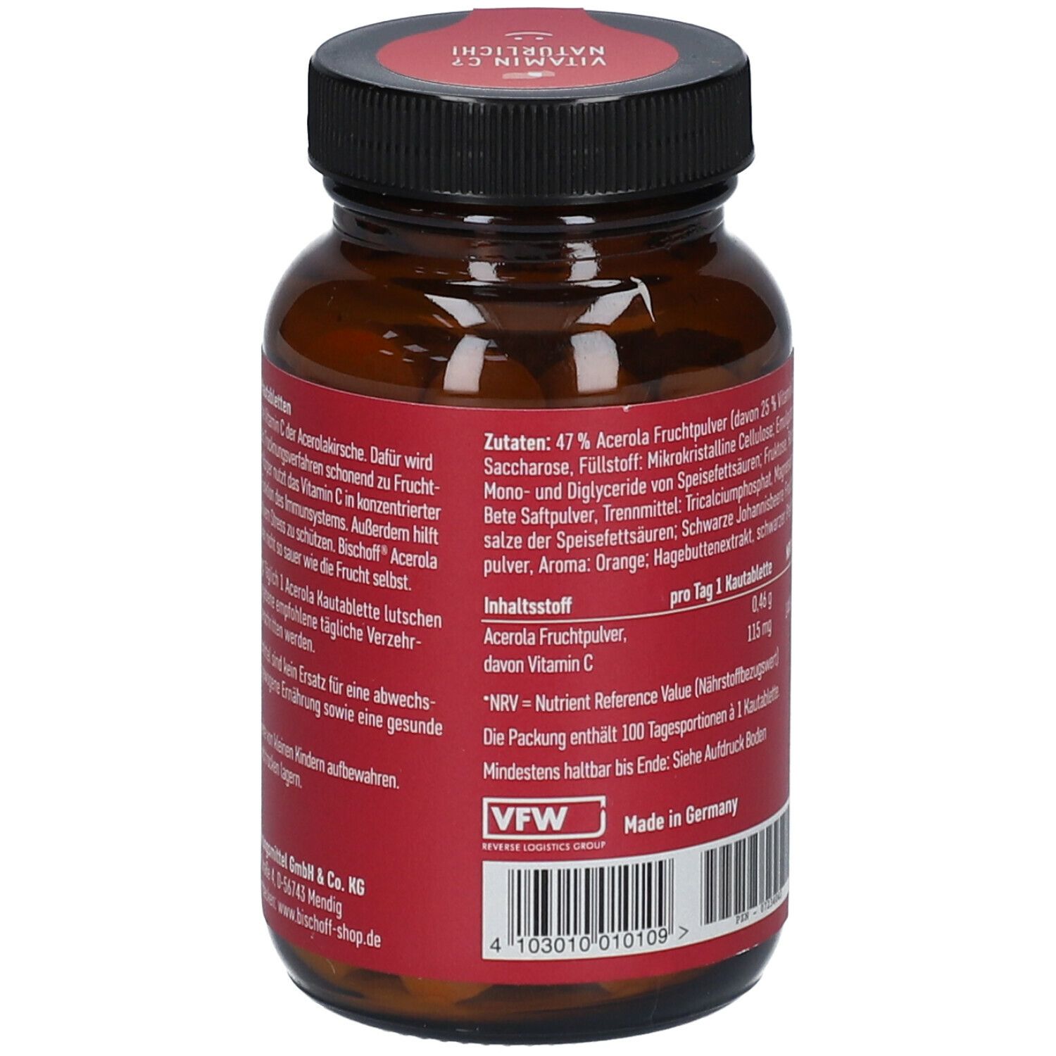 Acerola Vitamin C Tabletten