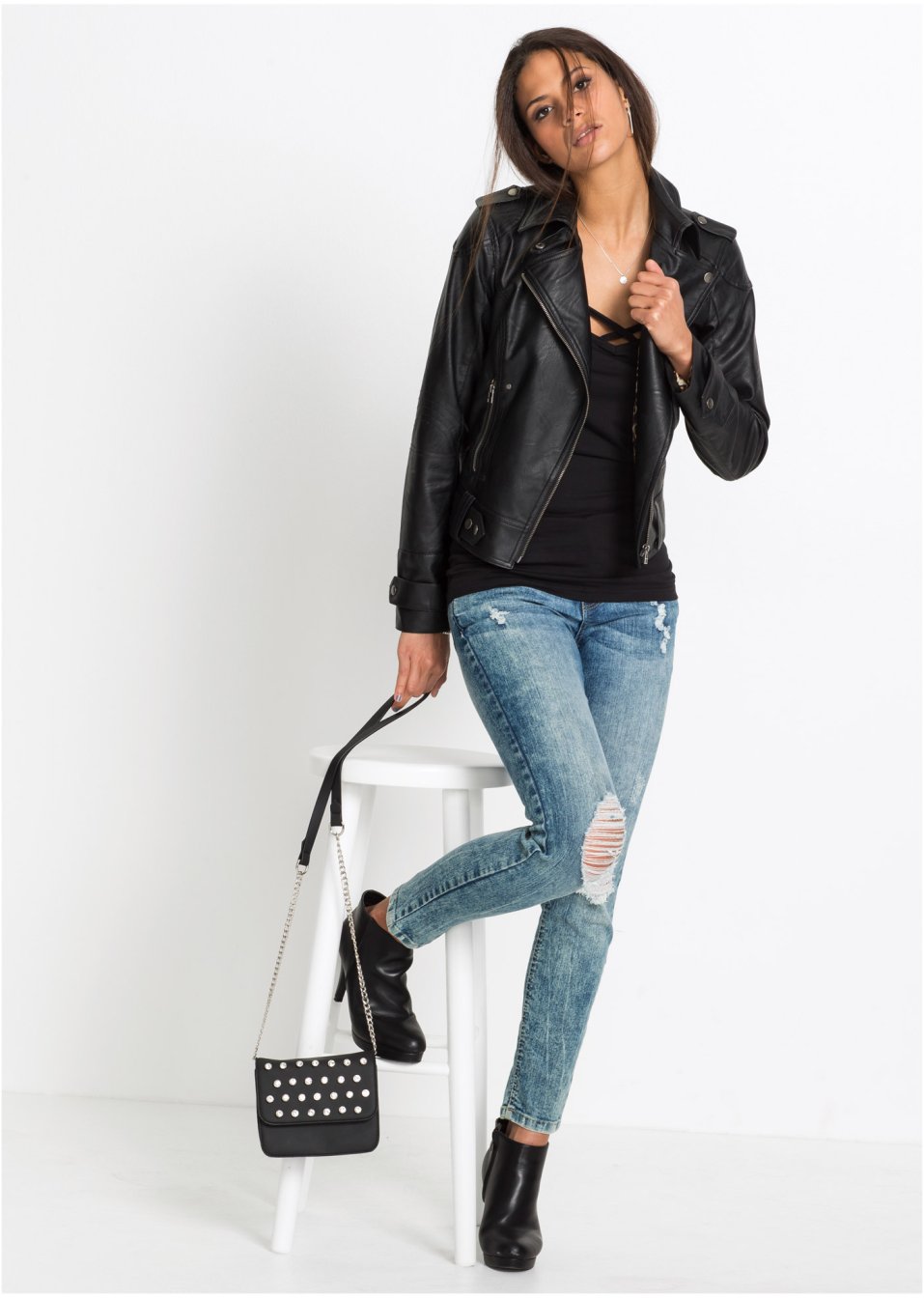 Veste biker