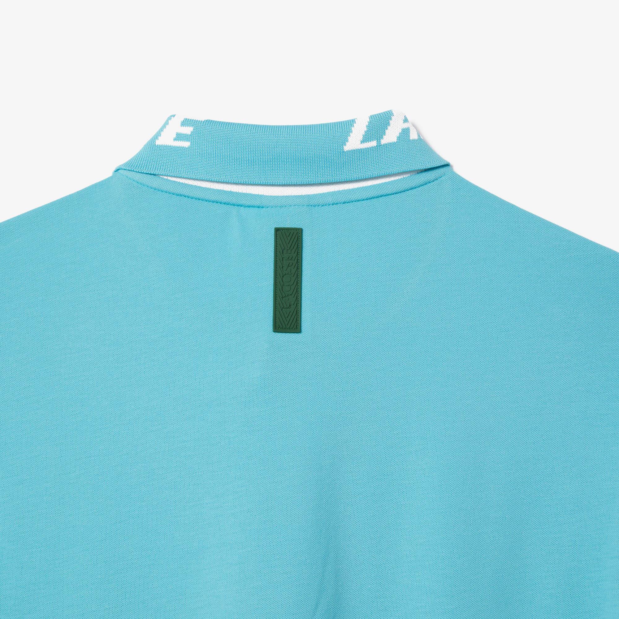 Herren LACOSTE Poloshirt aus Stretch Piqué Kurze Ärmel - Blau - Lacoste - Herren