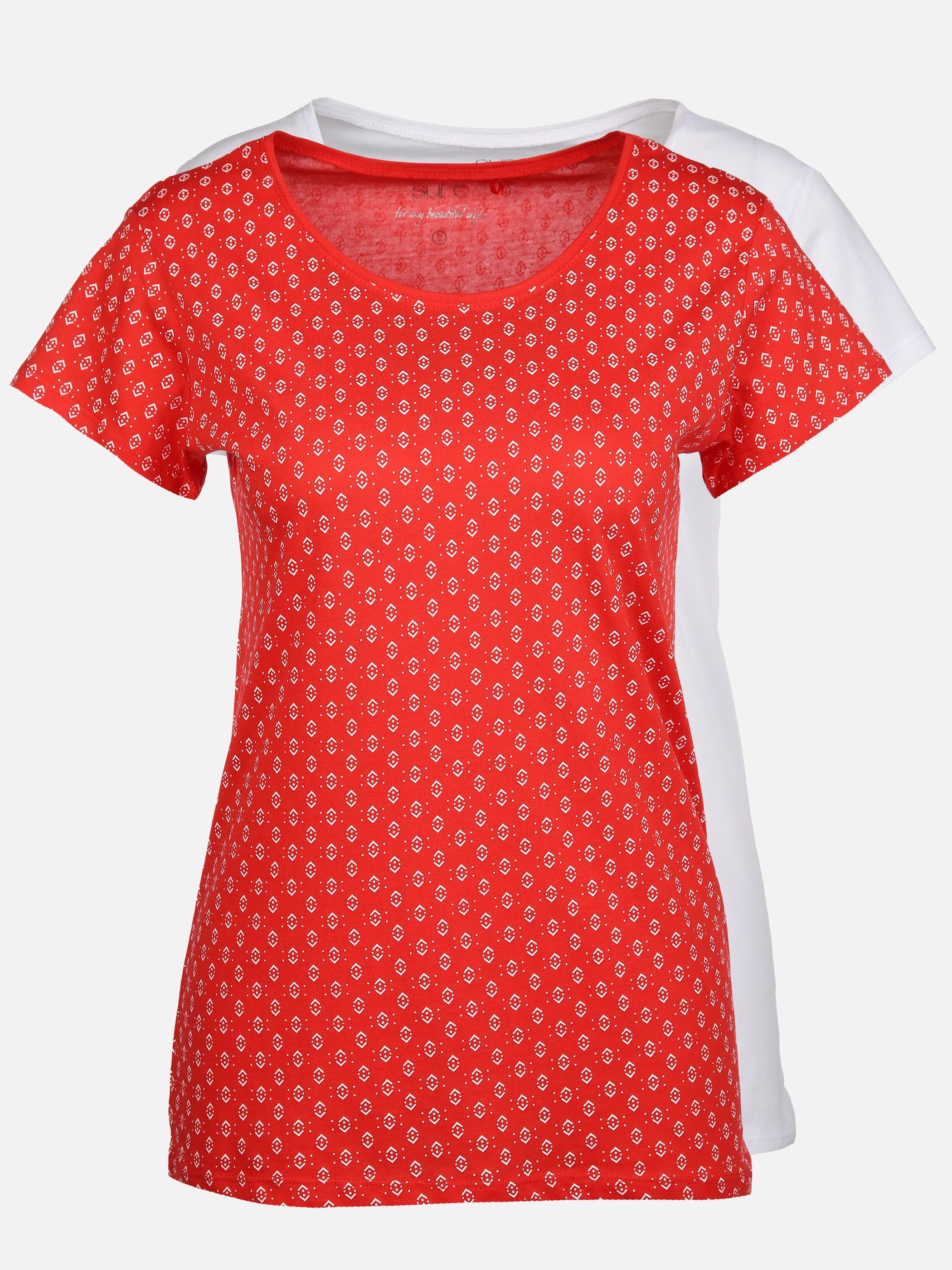 Damen T-Shirt im 2er Pack