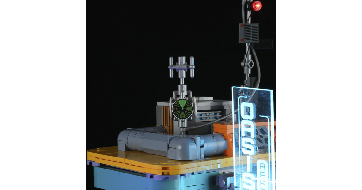 LumibricksCyberpunk Neoncity - Apartment Constructiespeelgoed  (F9042)