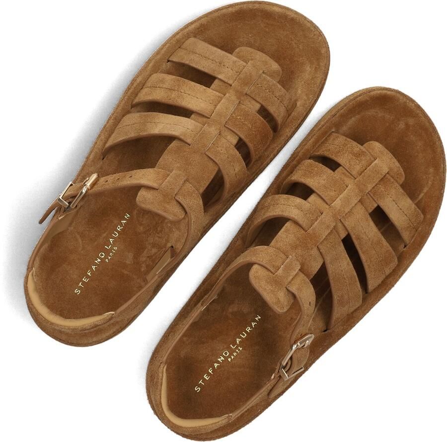 STEFANO LAURAN Dames 7015b Maat: 40 Materiaal: Suède Kleur: Camel