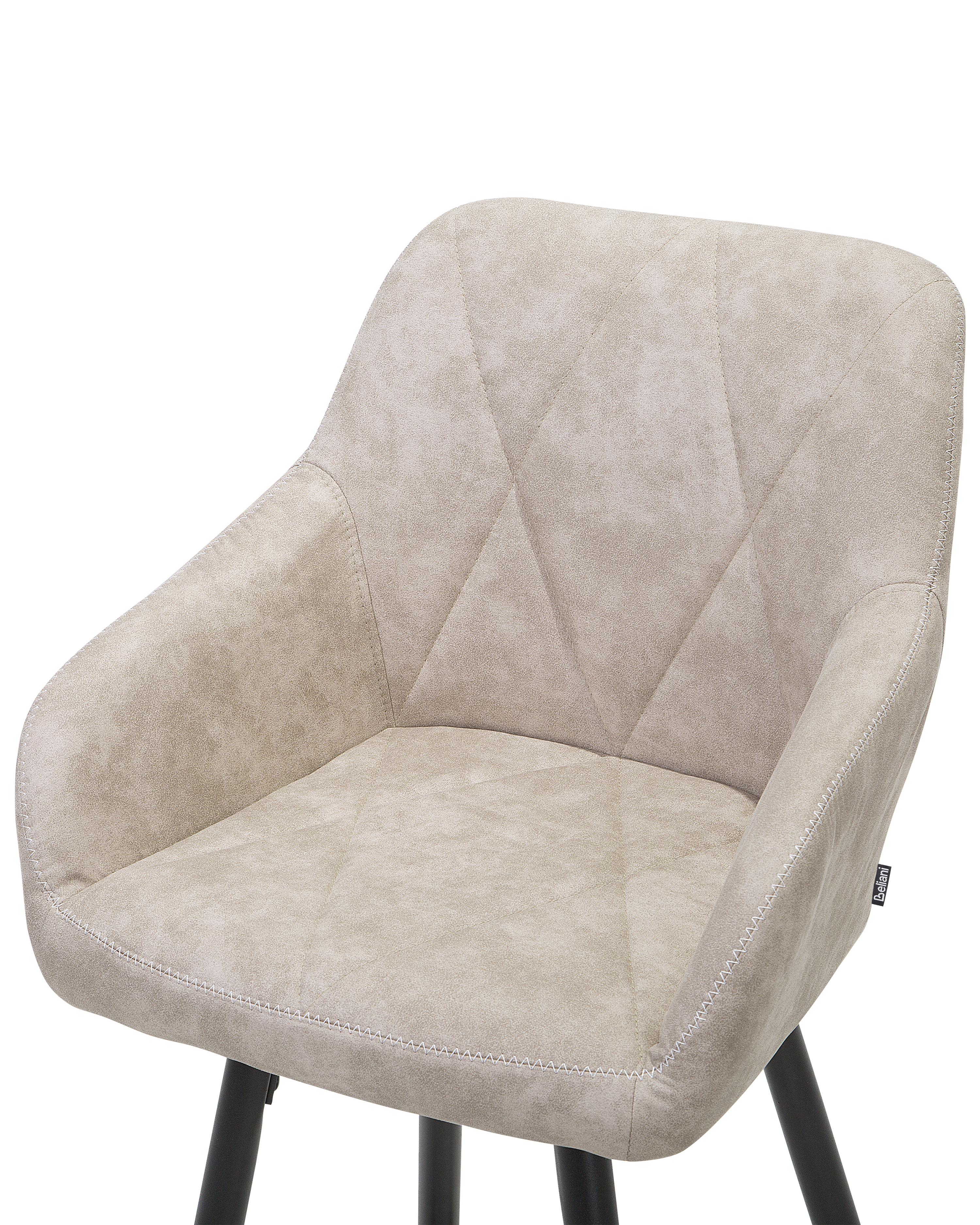 Set van 2 barstoelen DARIEN Beige