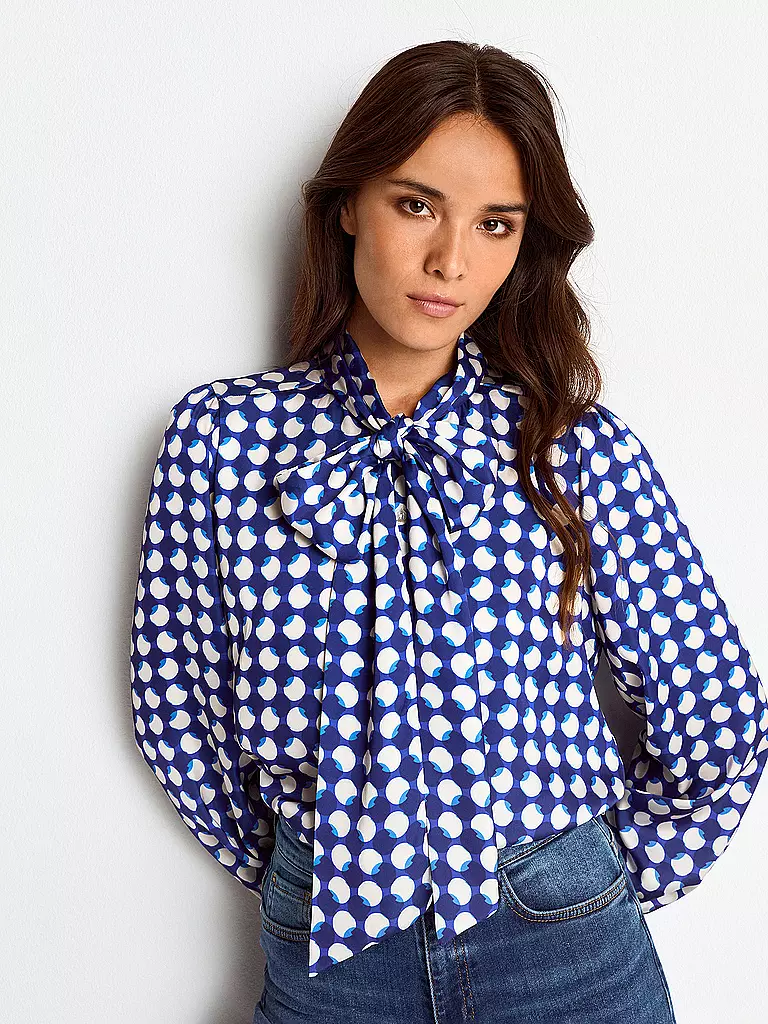 RICH & ROYAL Bluse blau