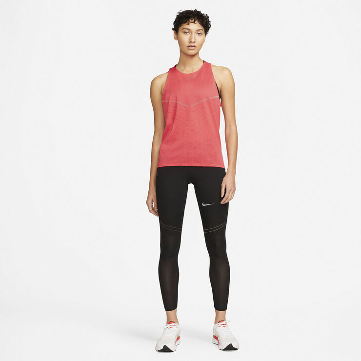 Nike Dri-FIT ADV Run Division løbetop Rød