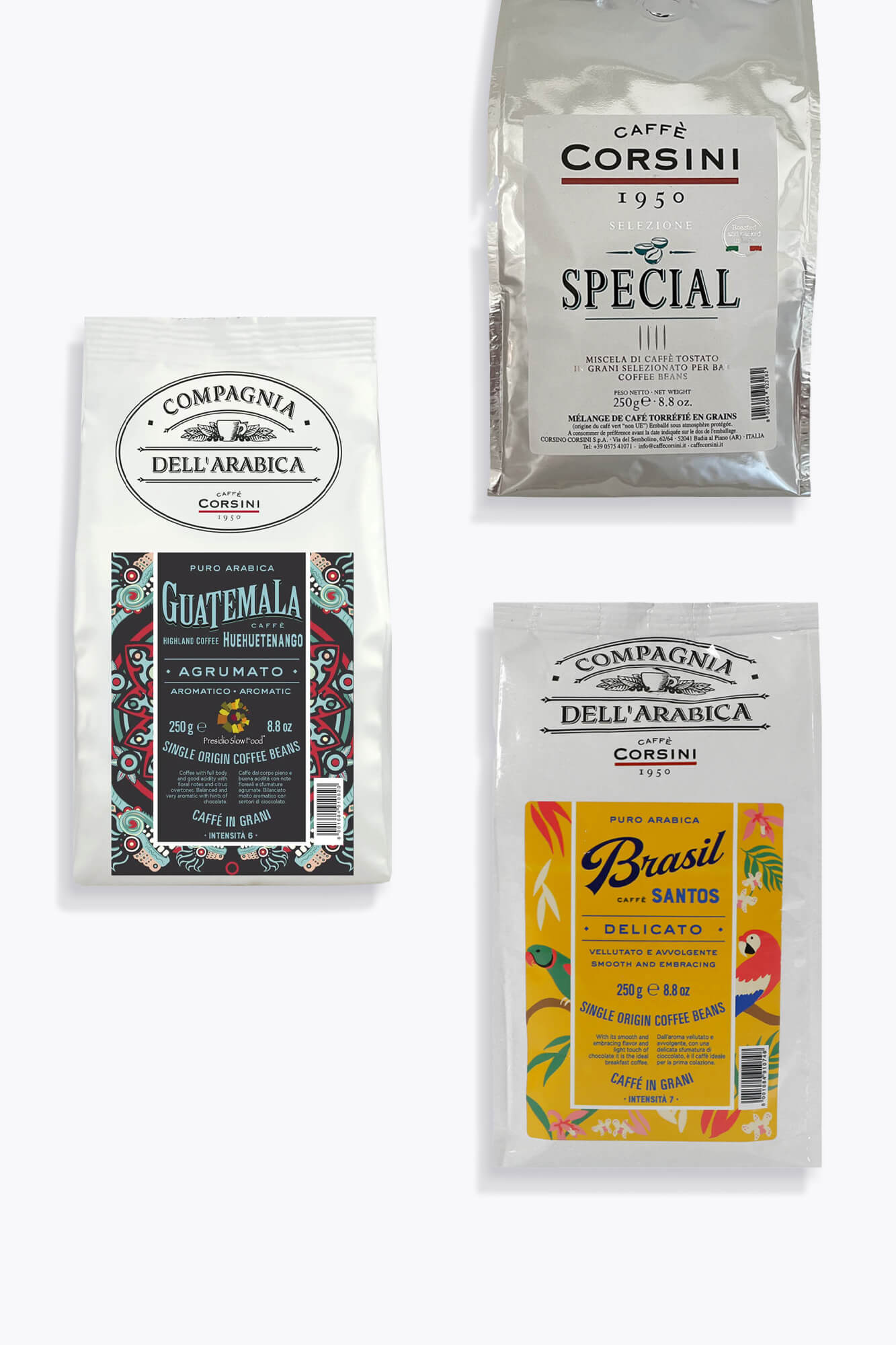 Caffè Corsini Probierpaket 750g