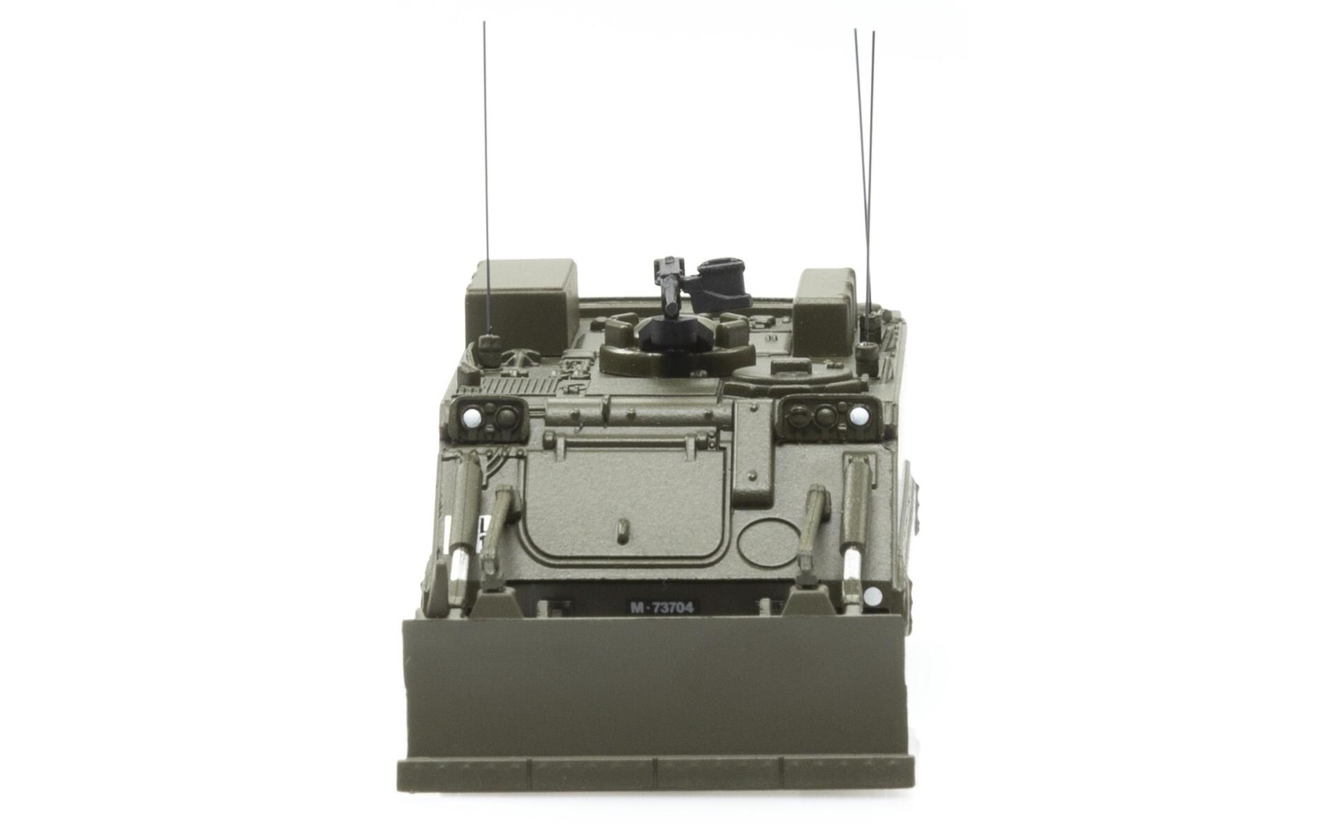 M113 Geniepanzer 63 mit Räumschild 1:87H0 Panzer Modell