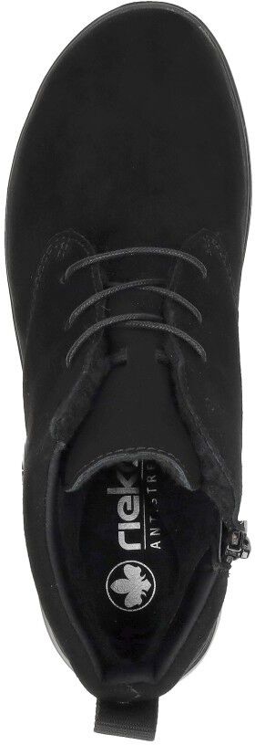 Rieker Veterschoenen Hoog zwart