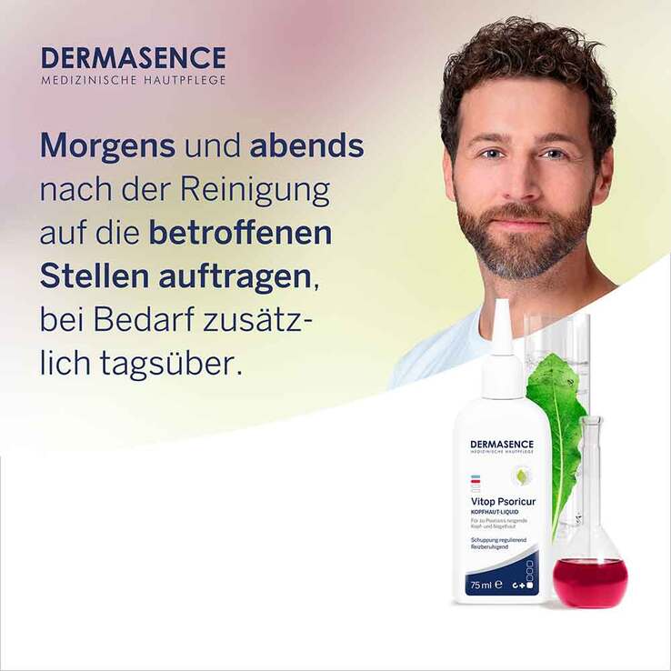 Dermasence Vitop Psoricur Kopfhaut-Liquid, 75 ml