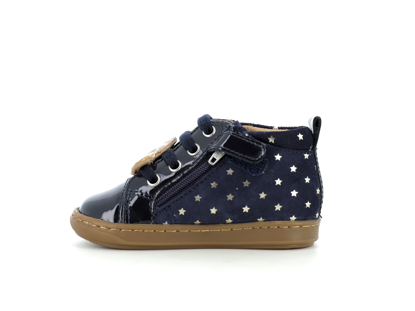Shoopom-BOUBA HEART Cuir Marine