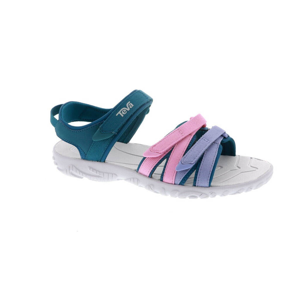 Teva Tiener sandalen roze/blauw