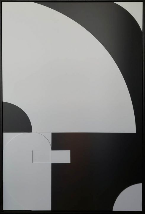 Schilderij Statement (versie A)B98 x H148 cm