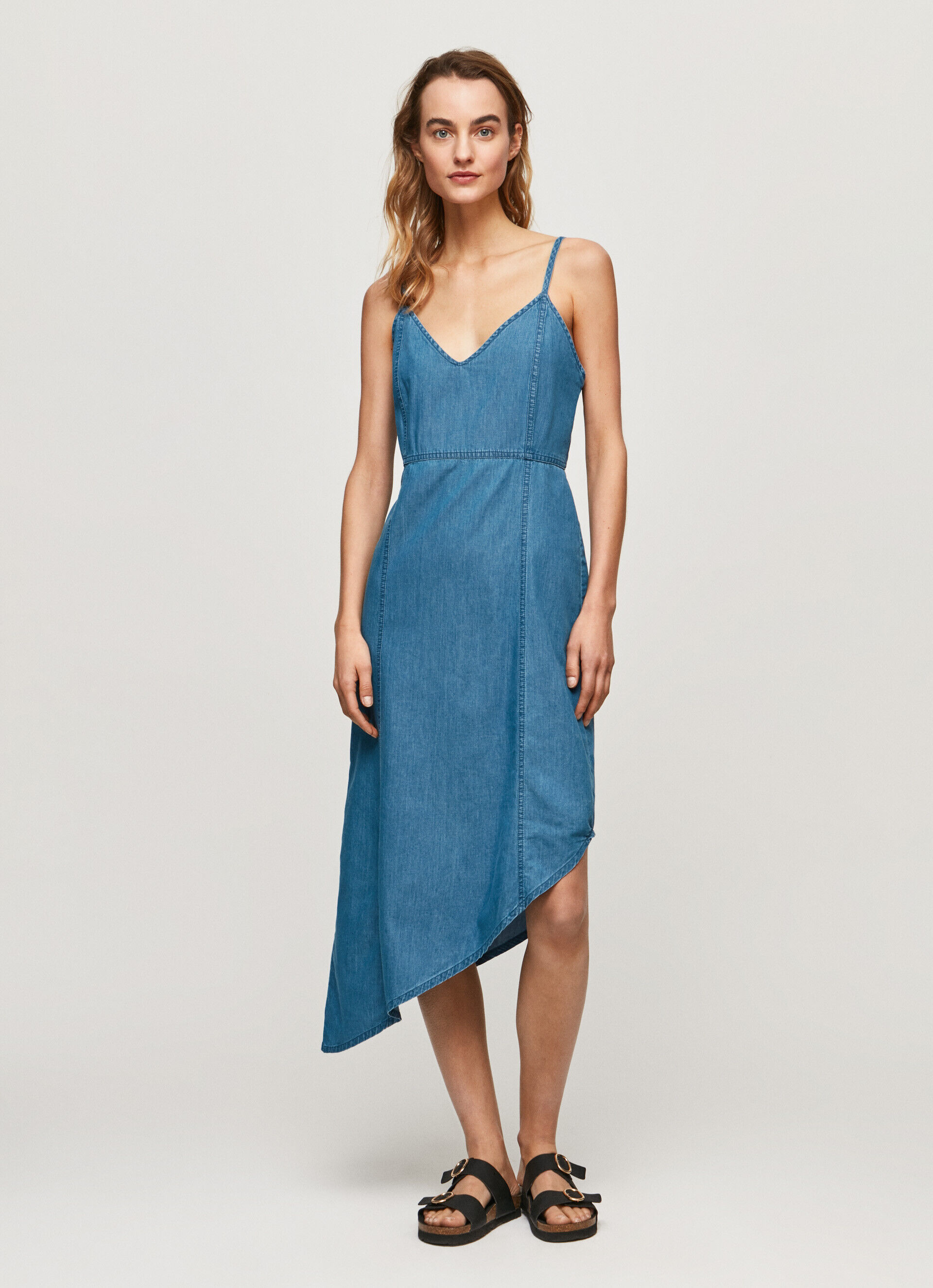 VESTIDO JEANS ASSIMÉTRICO DANI - jeans
