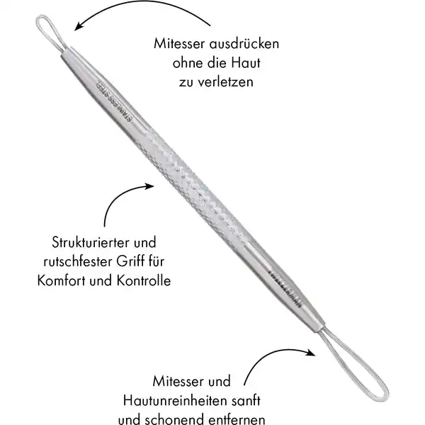 No-Slip Skin Care Tool - Mittesserentferner