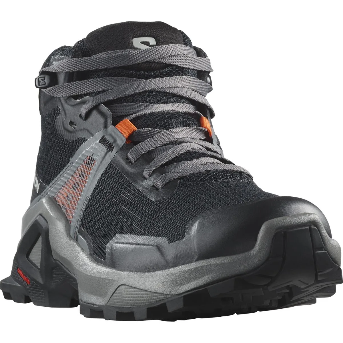 Salomon X Raise Mid Gore-Tex Black / Quiet Shade / Dragon Fire