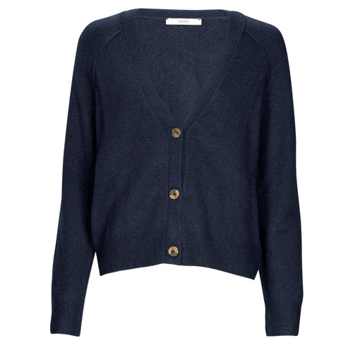 Esprit - BUTTONED CARDIG - NAVY