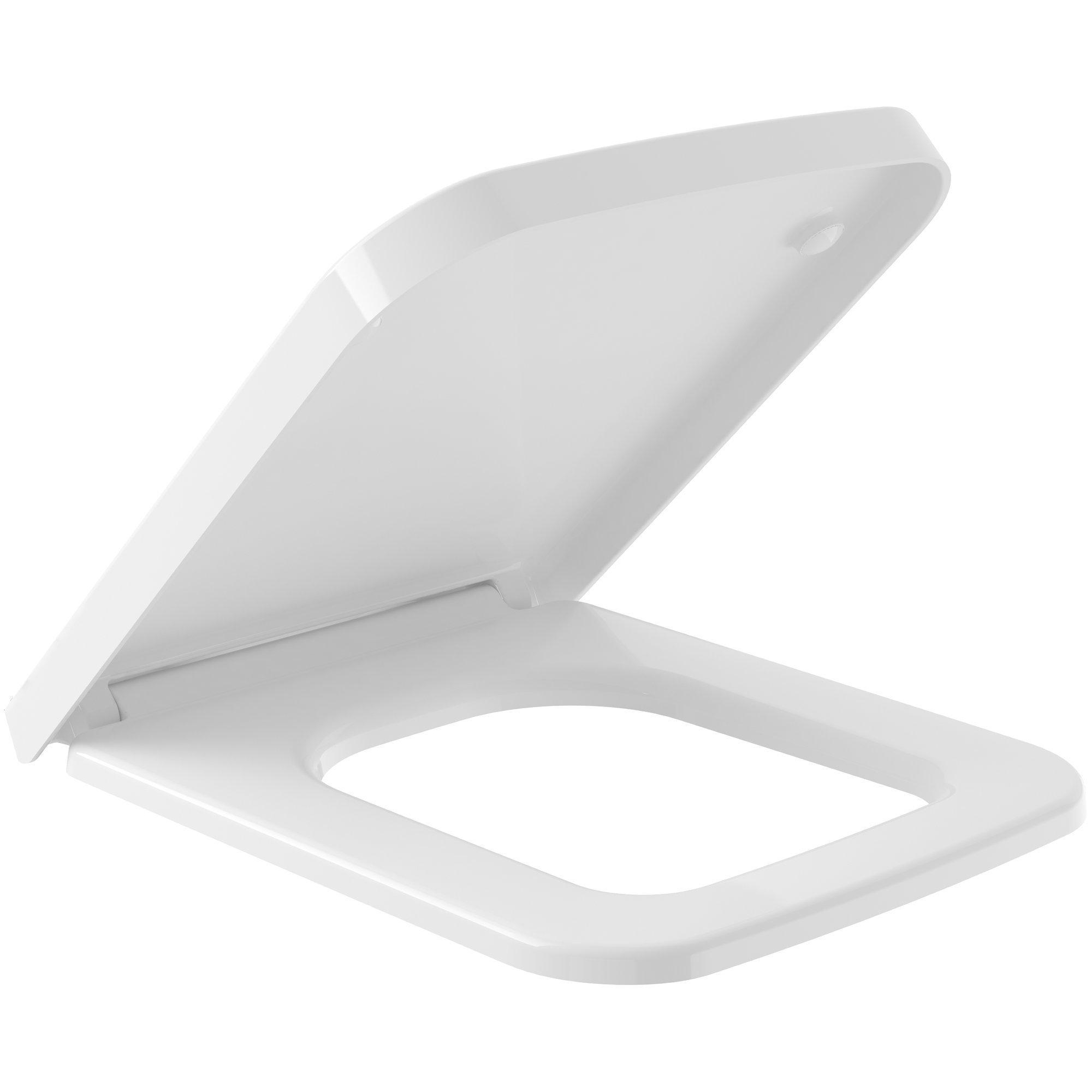 Villeroy & Boch Finion softclose toiletzitting met quick release wit glans