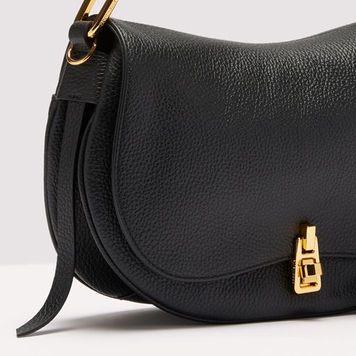 Coccinelle Magie Soft Medium Skuldertaske, Black