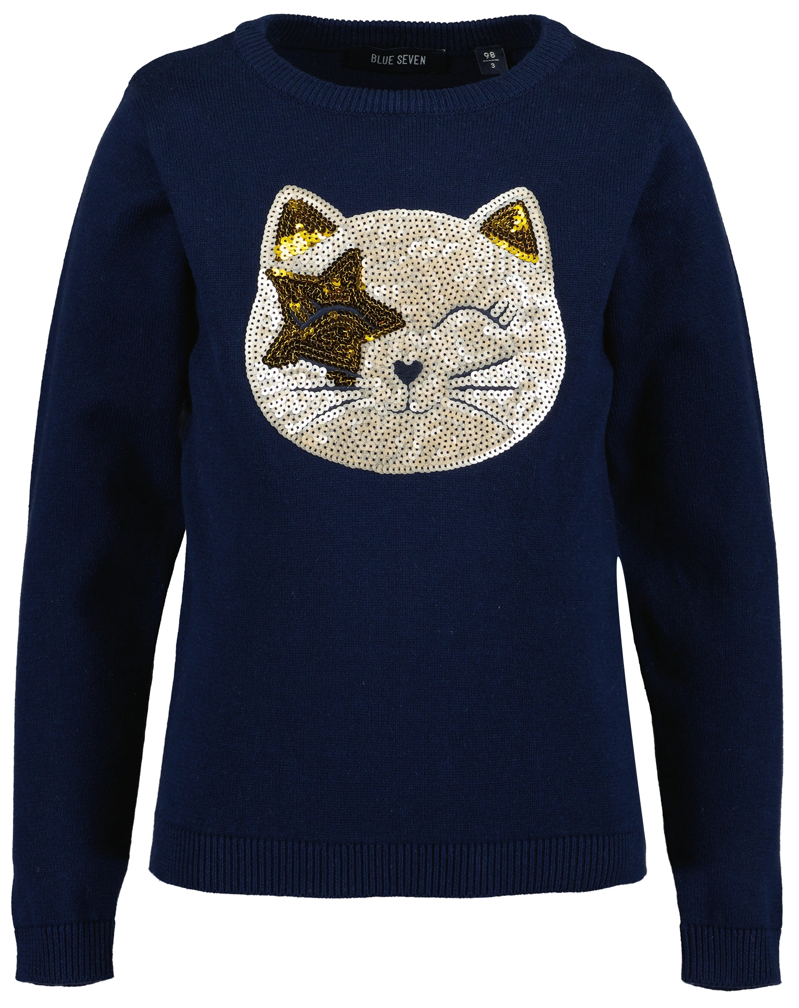 Strickpullover STARCAT in nachtblau