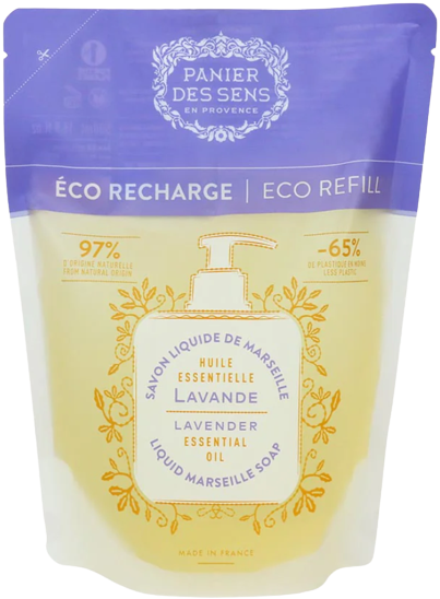panier des sens Refill Liquid Marseille Soap Relaxing Lavender 500ml