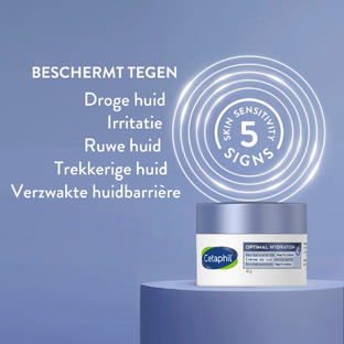 Cetaphil Optimal Hydration Revitaliserende Nachtcrème﻿ Duoverpakking 2x48GR
