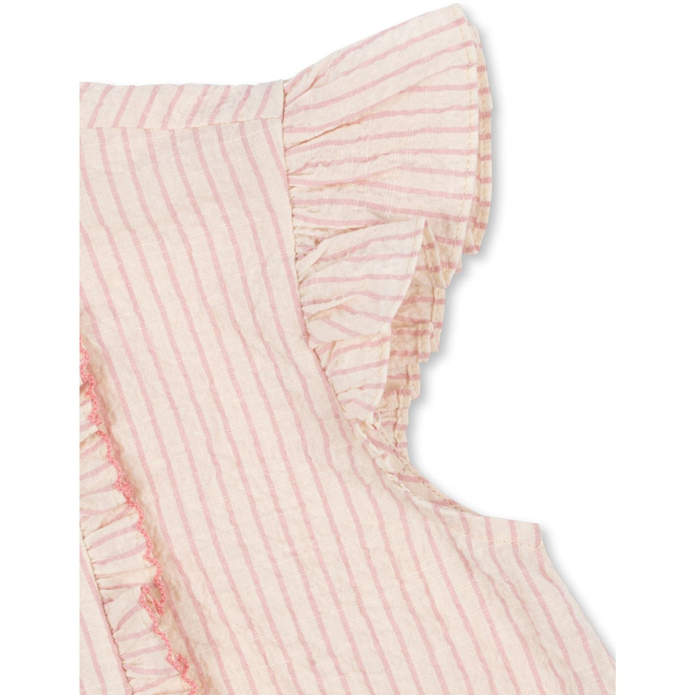 Køb Konges Sløjd Peony Stripe Ellie Flæse Top GOTS