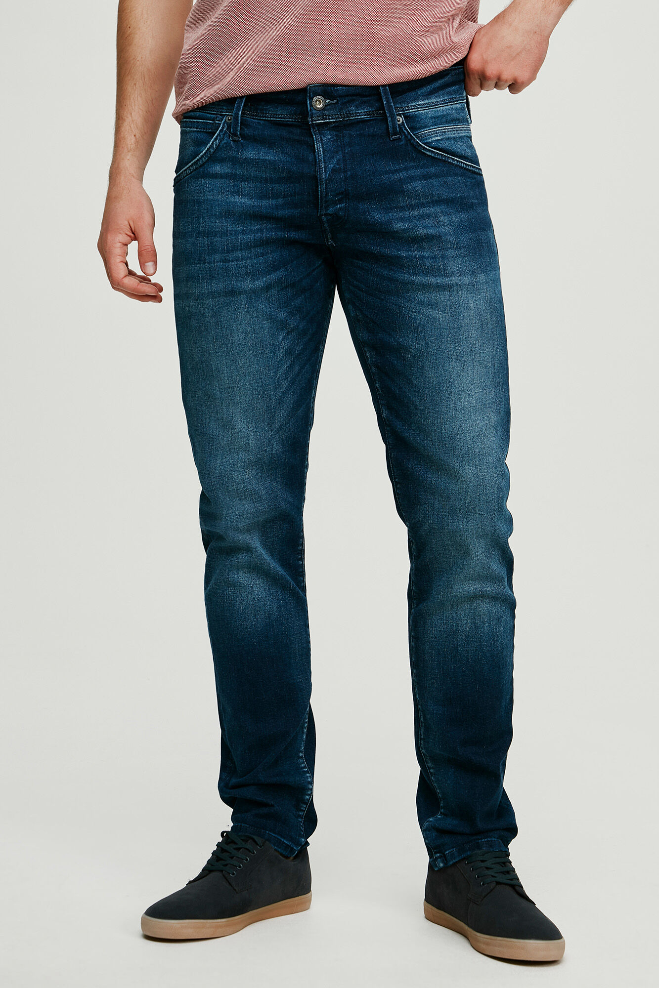 Calça jeans super elástica - Azul
