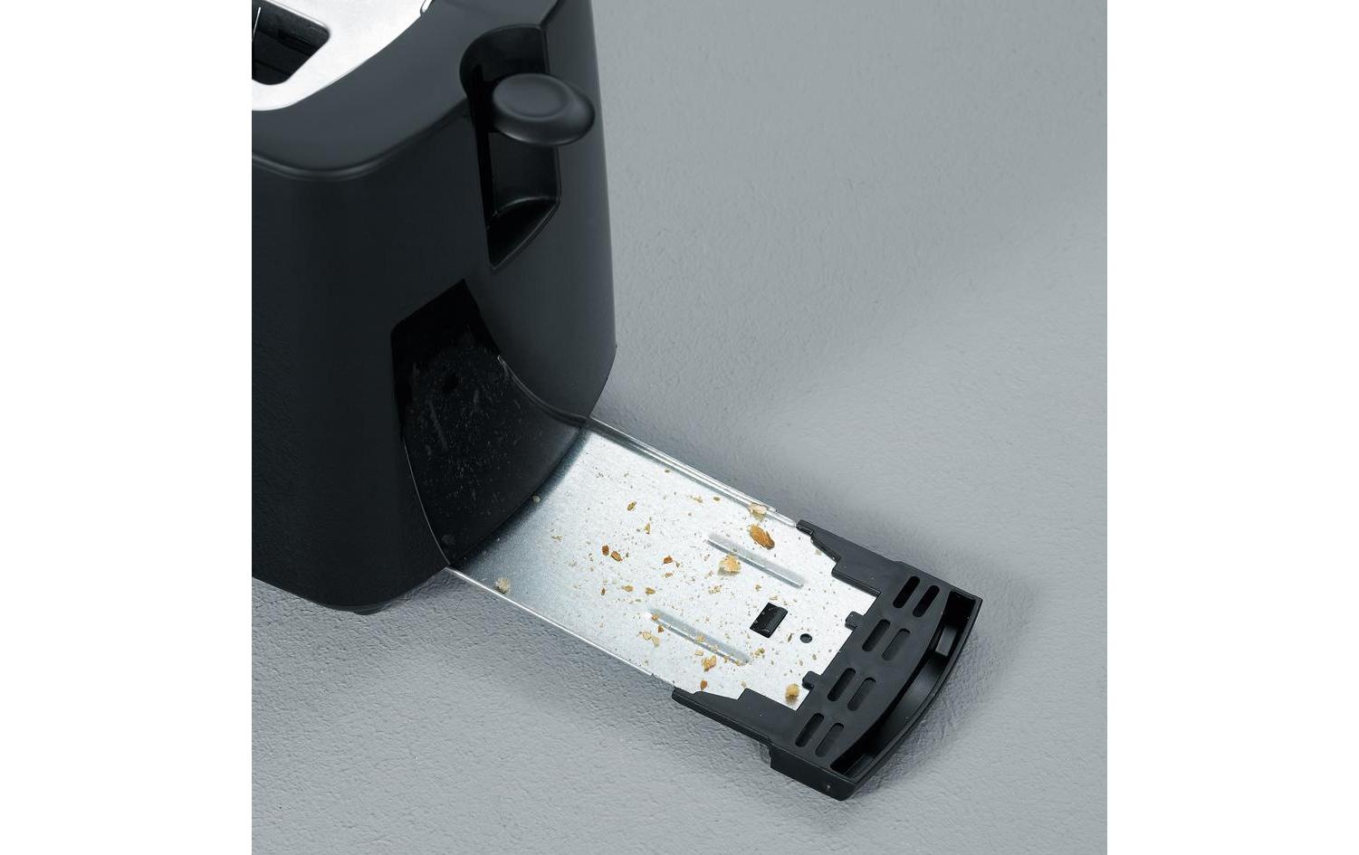 Severin Toaster »AT 2287 Schwarz« 700 W Lieferung mit passendem CH-Fixadapter