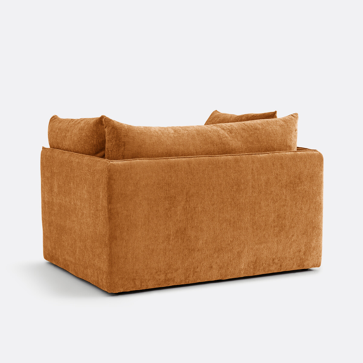 LA REDOUTE INTERIEURS<br>Poltrona XL Malo em fluweel texturizado