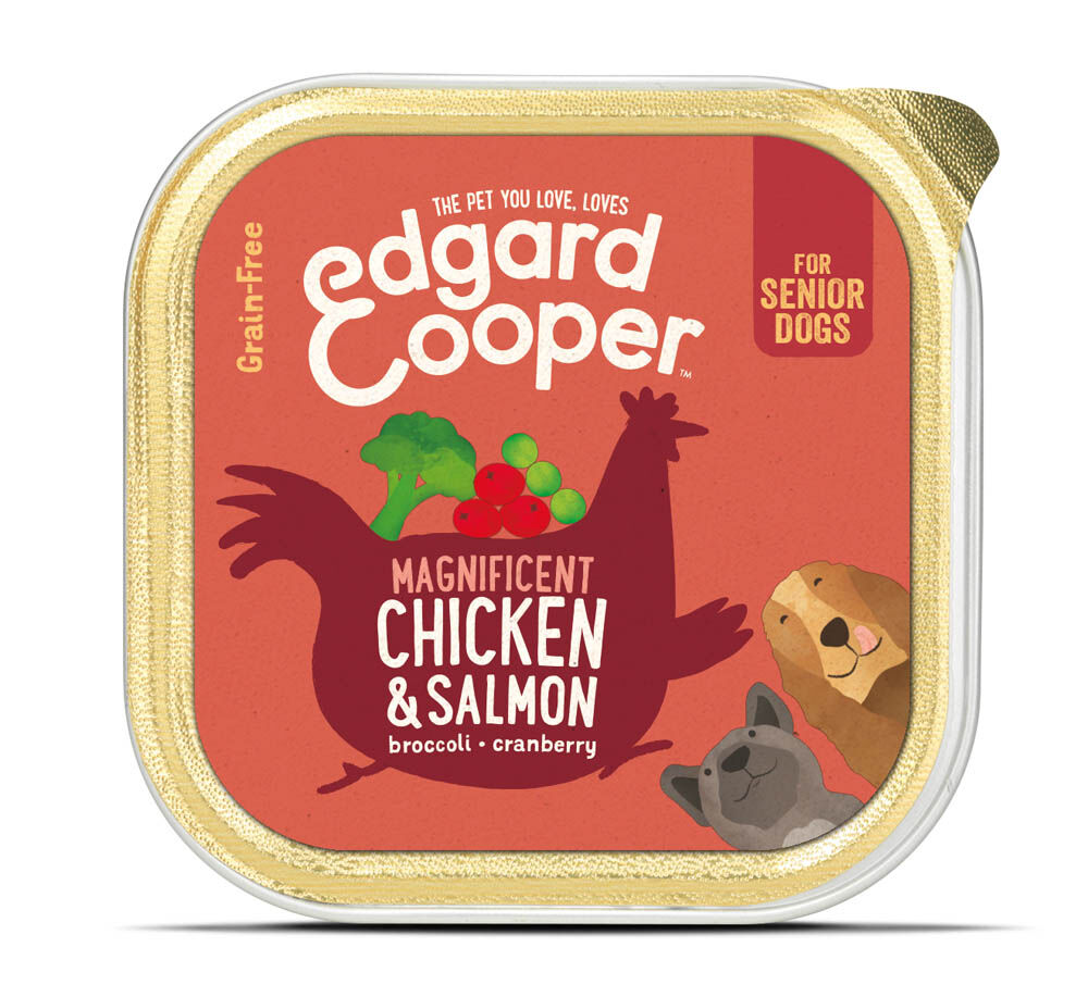 Edgard & Cooper Senior - Hondenvoer - 150 Gram - zalm, kip
