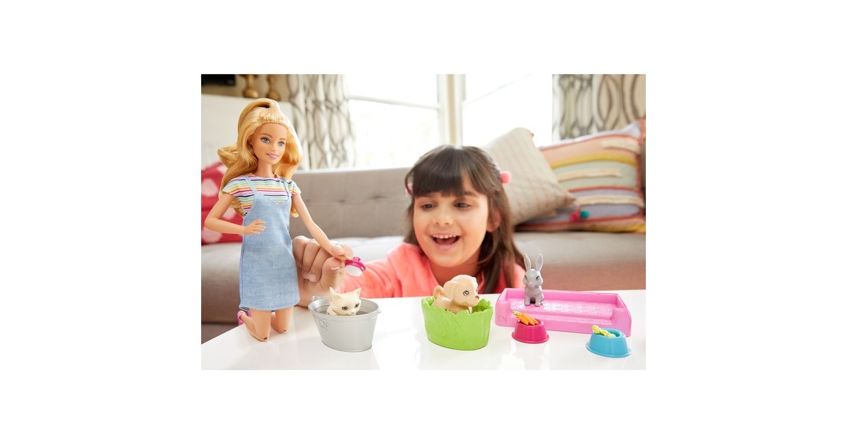 BarbiePlay ‘n' Wash Pets Pop