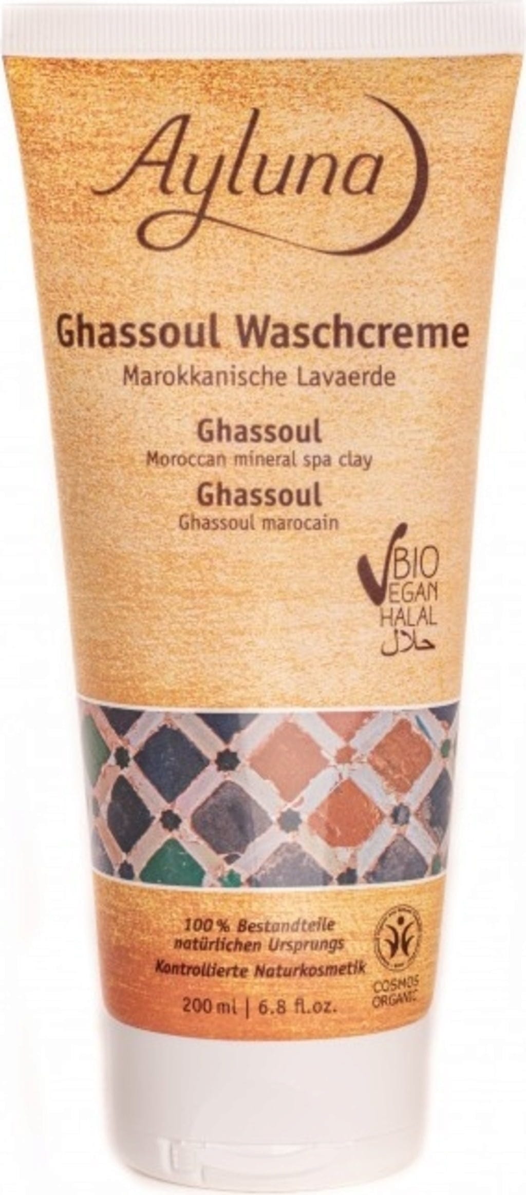 Ayluna  Ghassoul Waschcreme, 200 ml