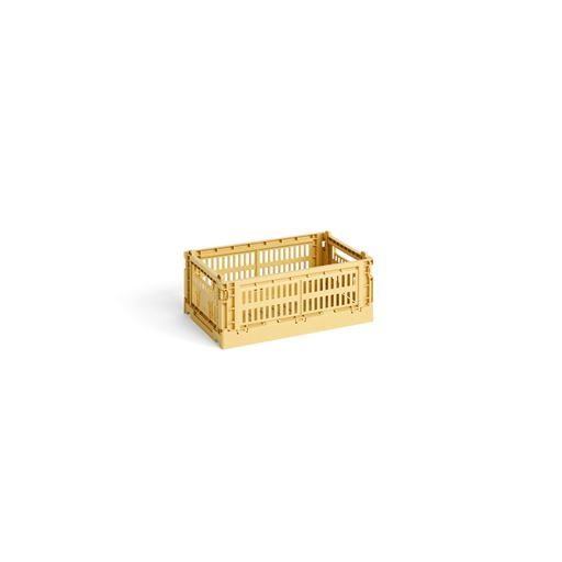 HAY Colour Crate Kasse, Golden Yellow, S