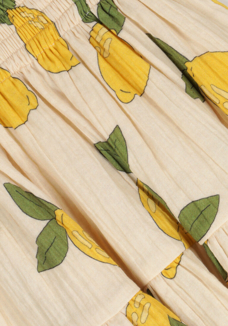 CARLIJNQ gebroken wit carlijnq minirok lemon - ruffled skirt