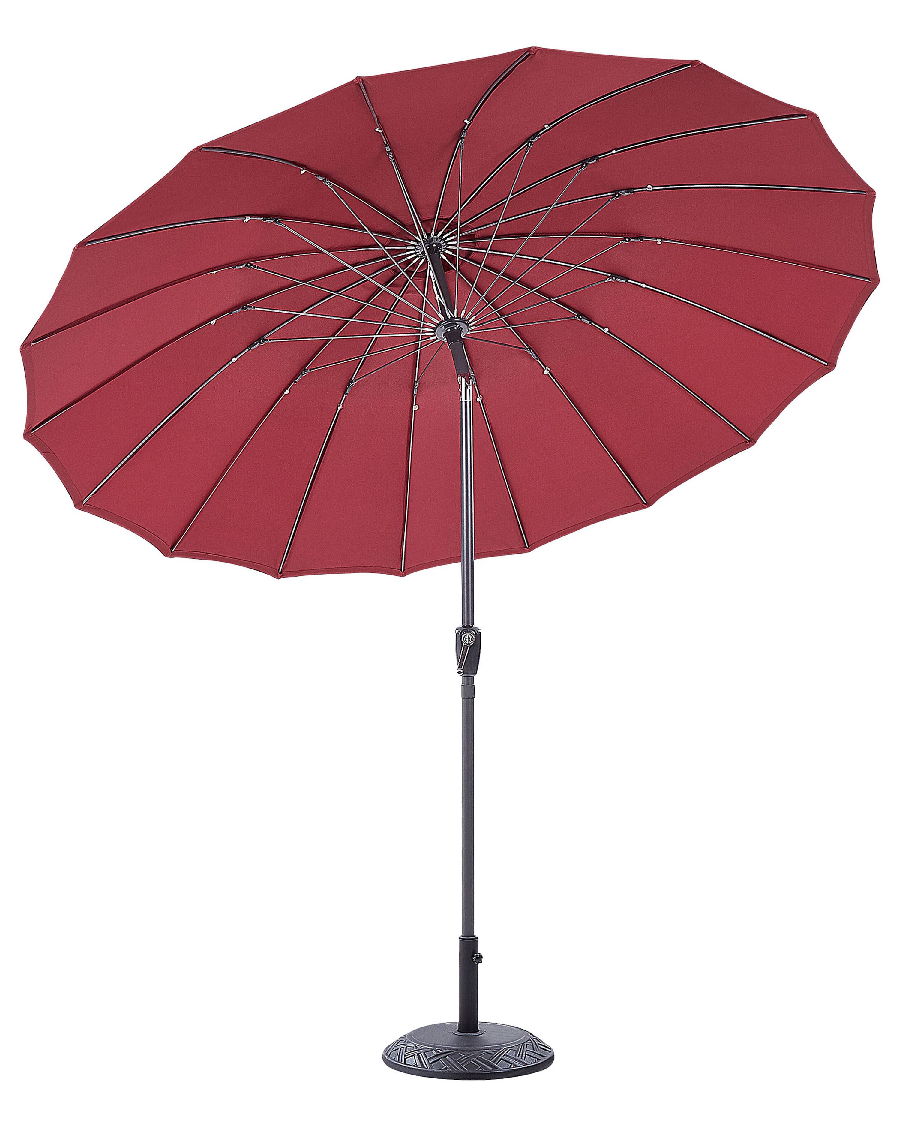 Parasol 255 cm BAIA Donkerrood