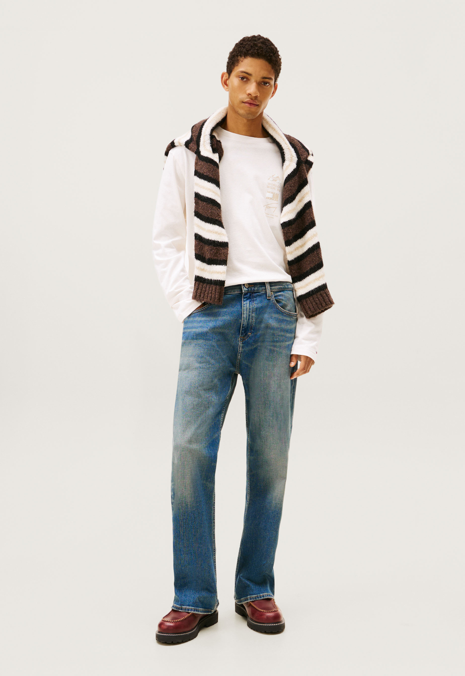 Tommy Jeans Back Graphic Relaxed Long Sleeve