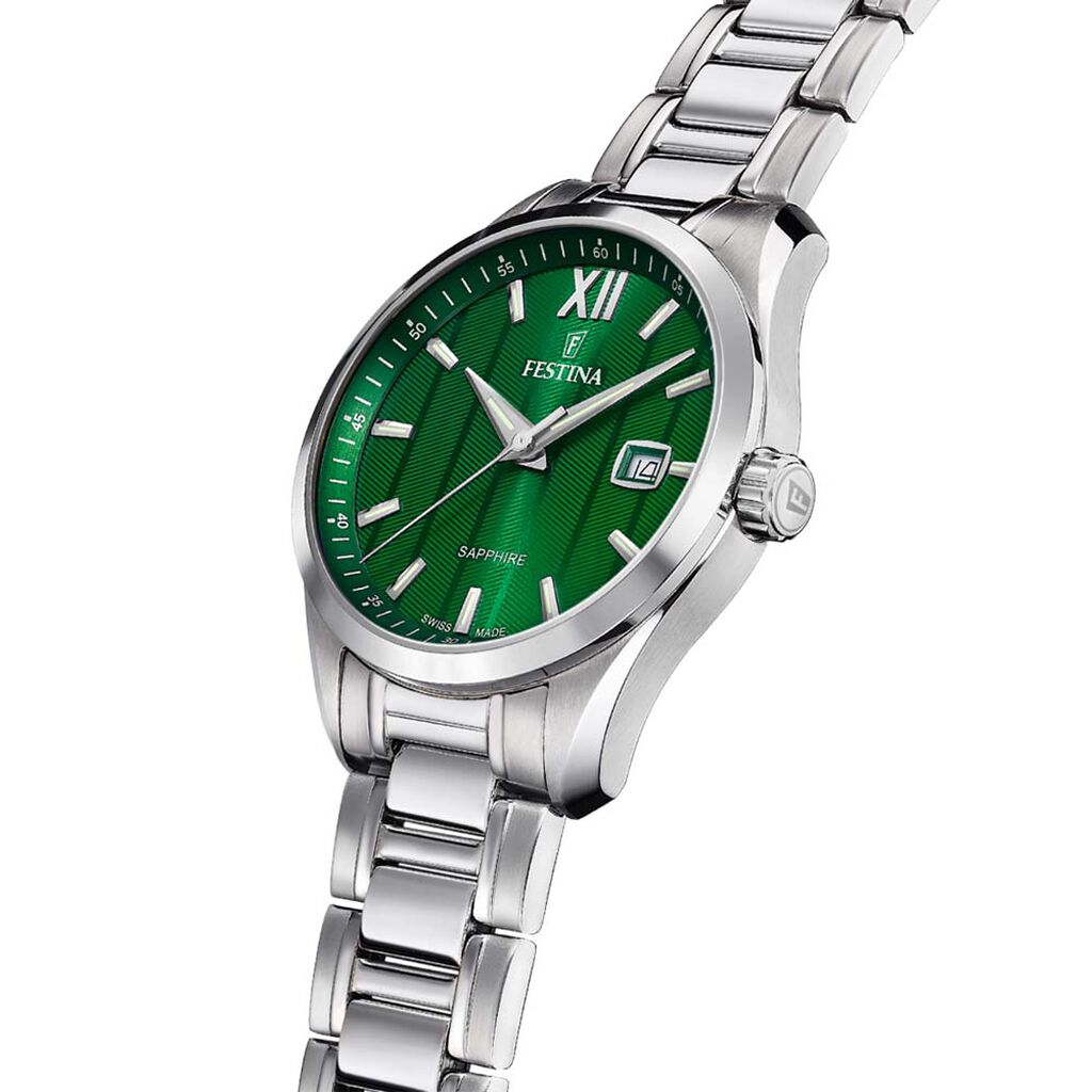 Montre Festina Swiss Made Vert