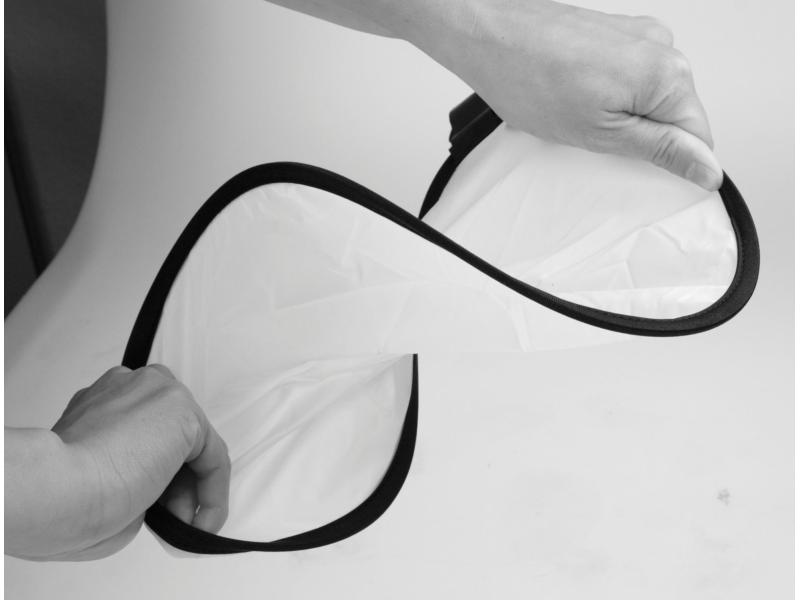 Dörr Reflektor Ø 30 cm 5 in 1 Faltreflektor mit diffuser Bespannung, 30 cm