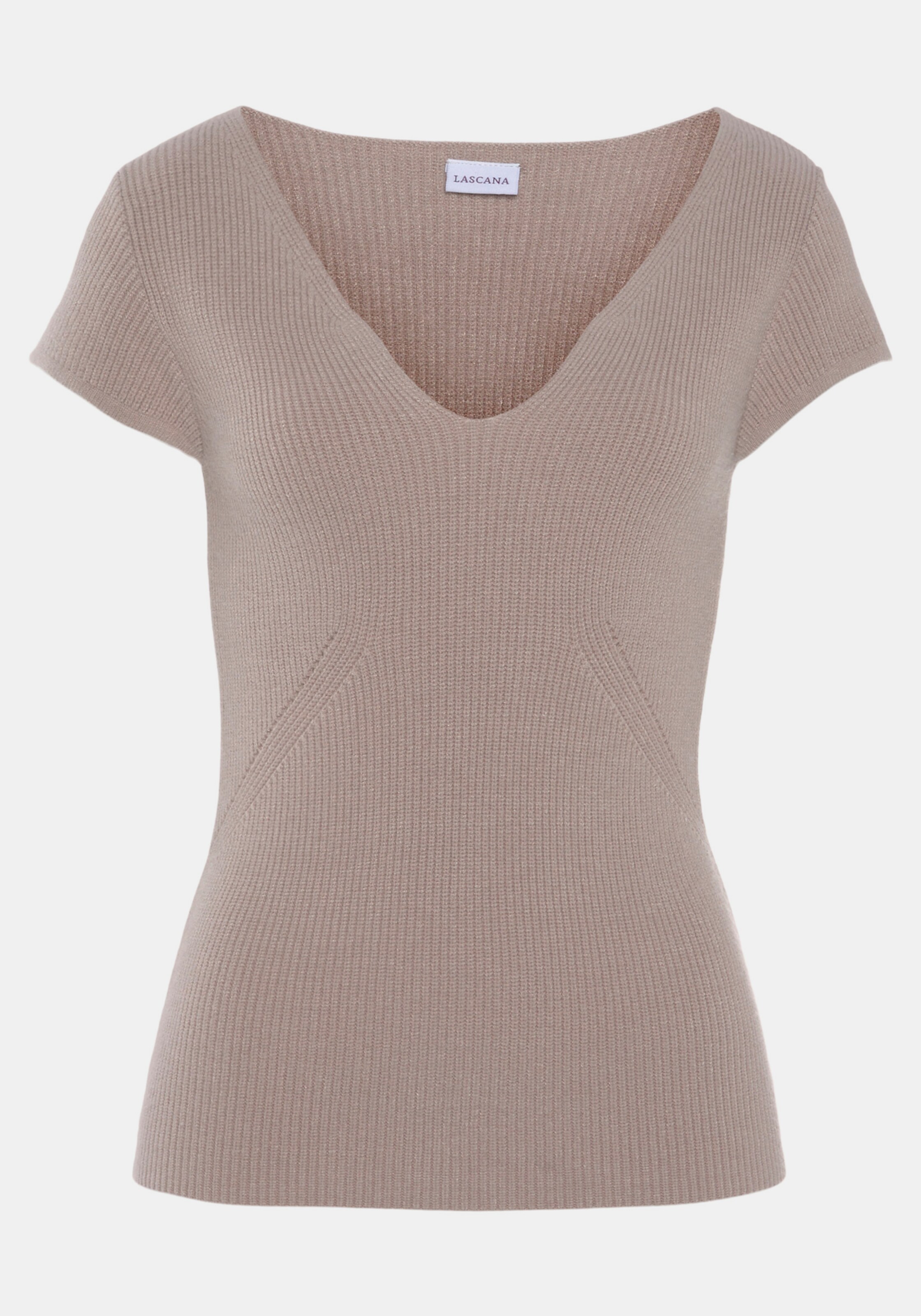 Kurzarmpullover