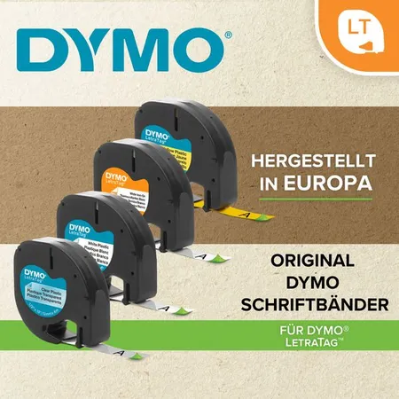 Dymo LetraTag 3er Starter Pack