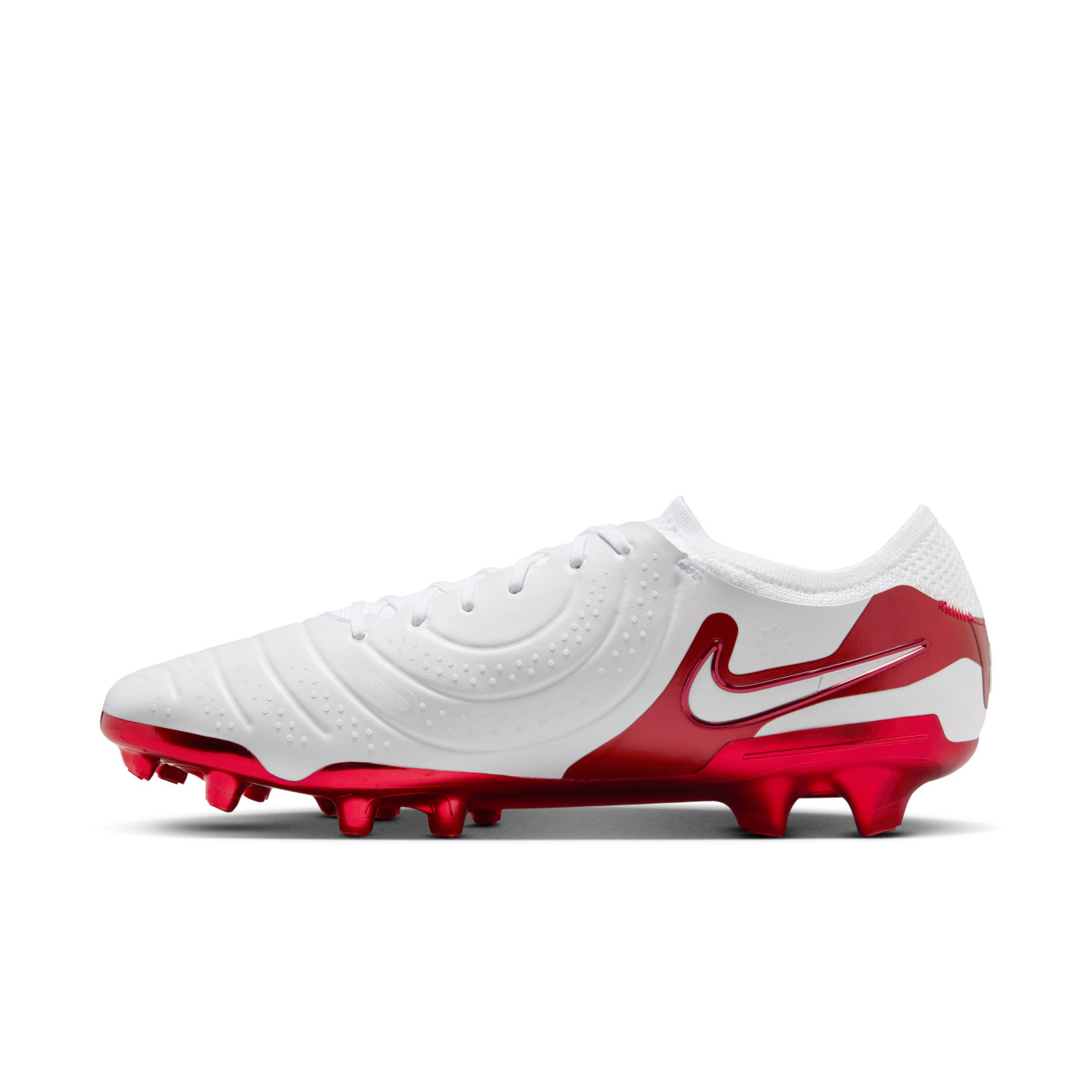 Nike Tiempo Legend 10 Elite Gras Voetbalschoenen (FG) Wit Rood