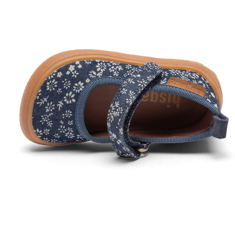 Køb Bisgaard Wild Flower Blue Barefoot Ballet Hjemmesko