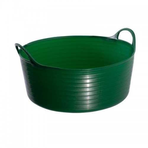 Balde raso flexível Tubtrug, verde